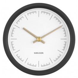 Designové nástěnné hodiny Karlsson KA5773BK 12