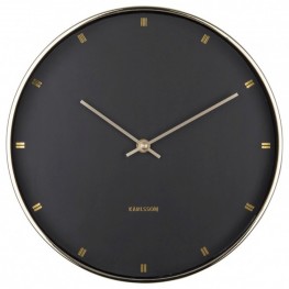 Designové nástěnné hodiny Karlsson KA5776BK 27cm