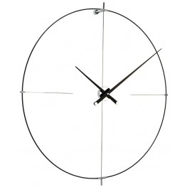 Designové nástěnné hodiny Nomon Bilbao BilbaoBB L černé 110cm
