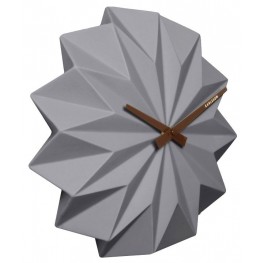 Hodiny Karlsson KA5531GY Origami 27cm