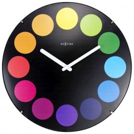 Hodiny NEXTIME 3167 Dots Dome 35cm