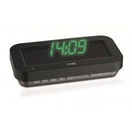 Hodiny řízené rádiem a s fascinujícím 3D efektem TFA 60.5009.04 HOLOCLOCK