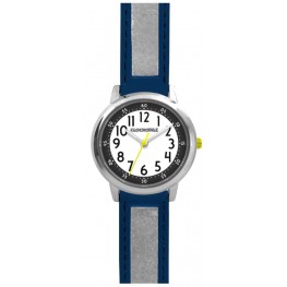 Tmavě modré reflexní dětské hodinky CLOCKODILE REFLEX CWX0015
