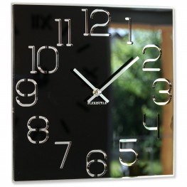 Flexistyle z120 - nástěnné skleněné hodiny