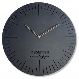 Flexistyle z210b - velké nástěnné hodiny s průměrem 50 cm
