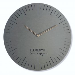 Flexistyle z210b - velké nástěnné hodiny s průměrem 50 cm