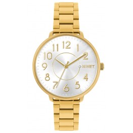 Zlaté dámské hodinky MINET PRAGUE Pure Gold MWL5131