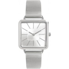 MINET MWL5109 Stříbrné dámské hodinky OXFORD PURE SILVER MESH