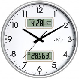 JVD DH239.1 - Stálesvítící hodiny s datumem