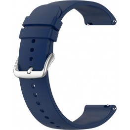 LAVVU LS00L20 Tmavě modrý silikonový řemínek na hodinky - 20