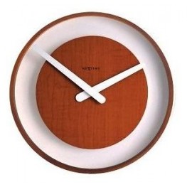 Hodiny NEXTIME 3046br 30cm Wood loop