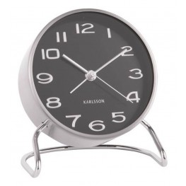 Designový budík KA5763BK Karlsson 11cm