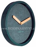 Designové nástěnné hodiny 3155tq Nextime Jeans Calm 30cm