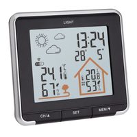 Domácí meteostanice s předpovědí počasí TFA 35.1153.01 LIFE - černá