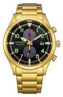 Hodinky Citizen MARINER CHRONOGRAPH Y-GOLD PVD CA7022-87E