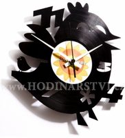 Hodiny Discoclock 012  Twitter's dumb brother 30cm