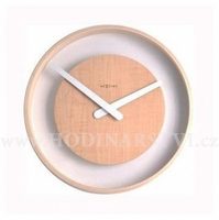 Hodiny NEXTIME 3046 30cm Wood loop