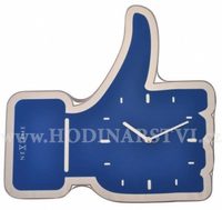 Hodiny NEXTIME 3072bl Facebook Like 42cm