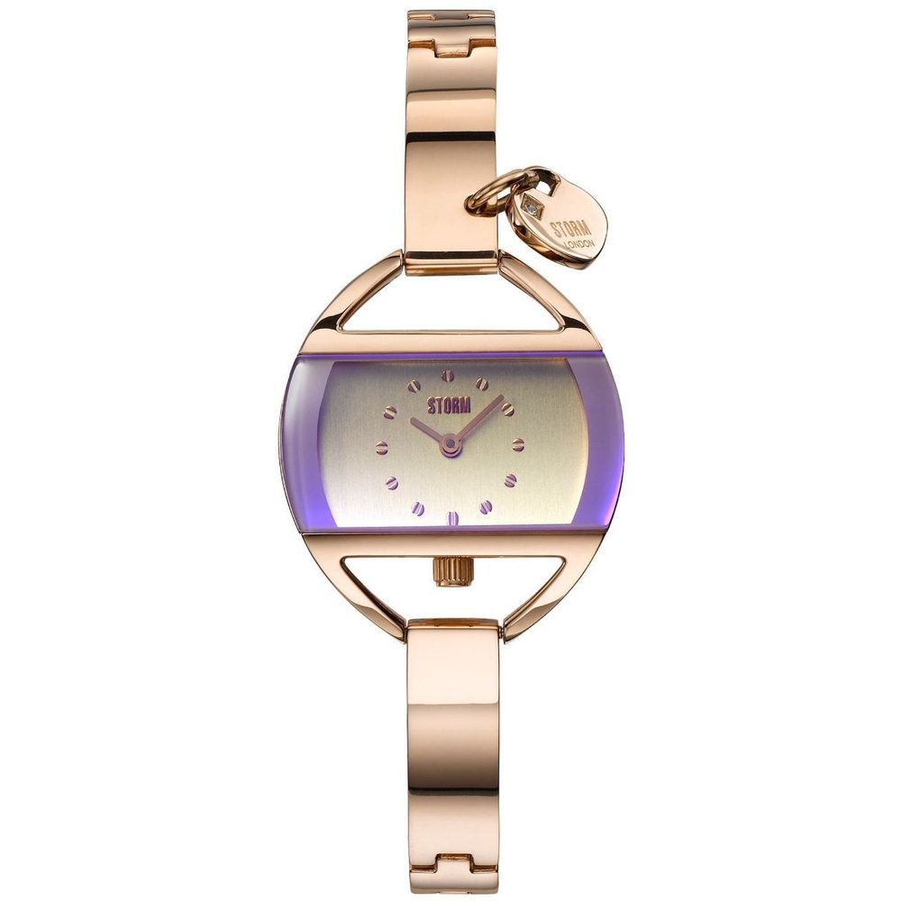 Hodinky Storm Temptress Charm rose gold violet