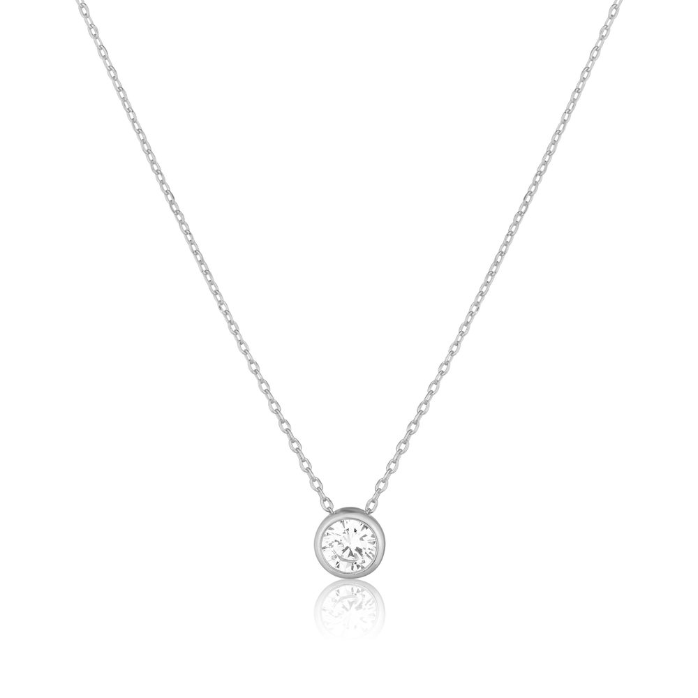 Náhrdelník JVD SVLN0652XF6BI45 stříbrný