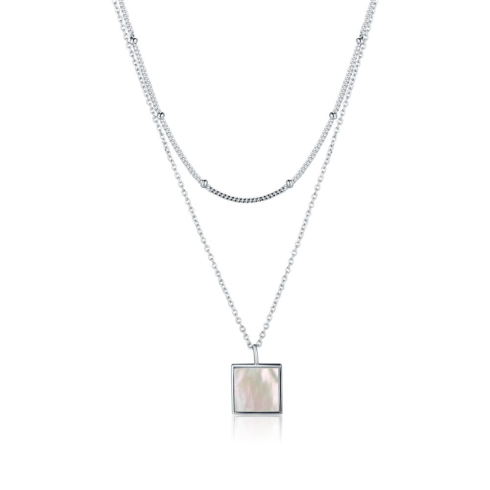 Náhrdelník JVD SVLN0789S61P145 stříbrný