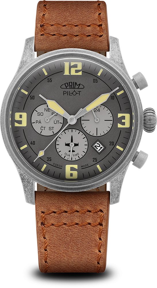 Hodinky PRIM Pilot JP75 W01P.13247.C – edice 2025