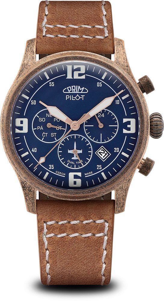 Hodinky PRIM Pilot JP75 W01P.13247.E – edice 2025