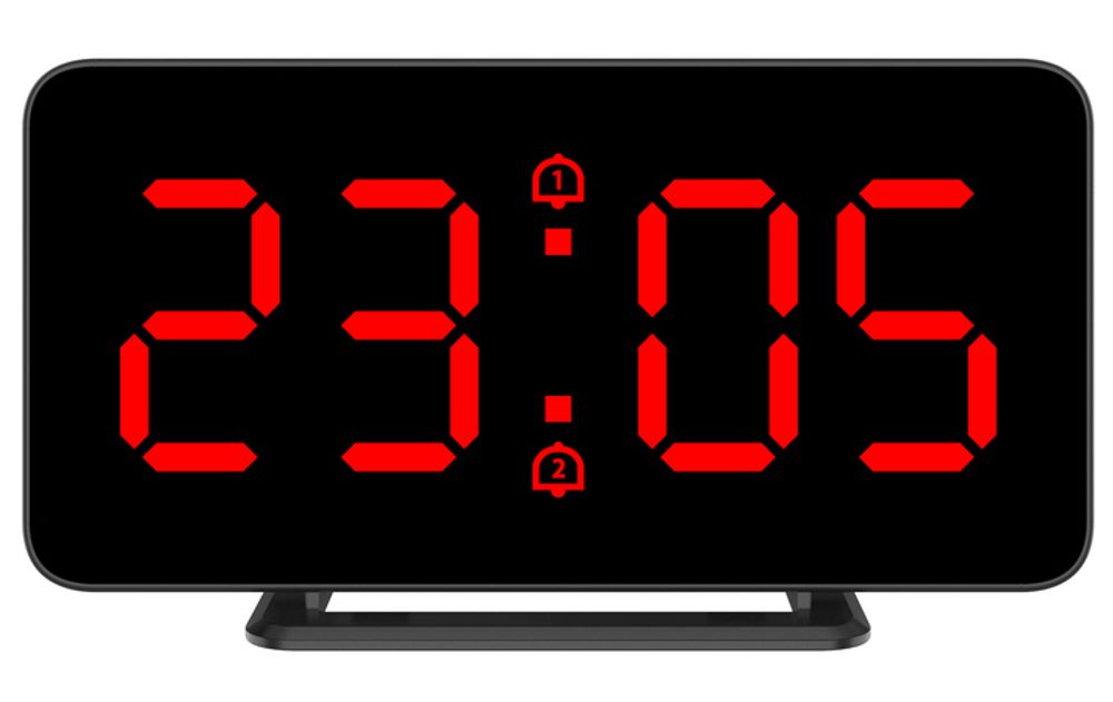 JVD SB3216.3 - Stále svítící budík s napájením z USB