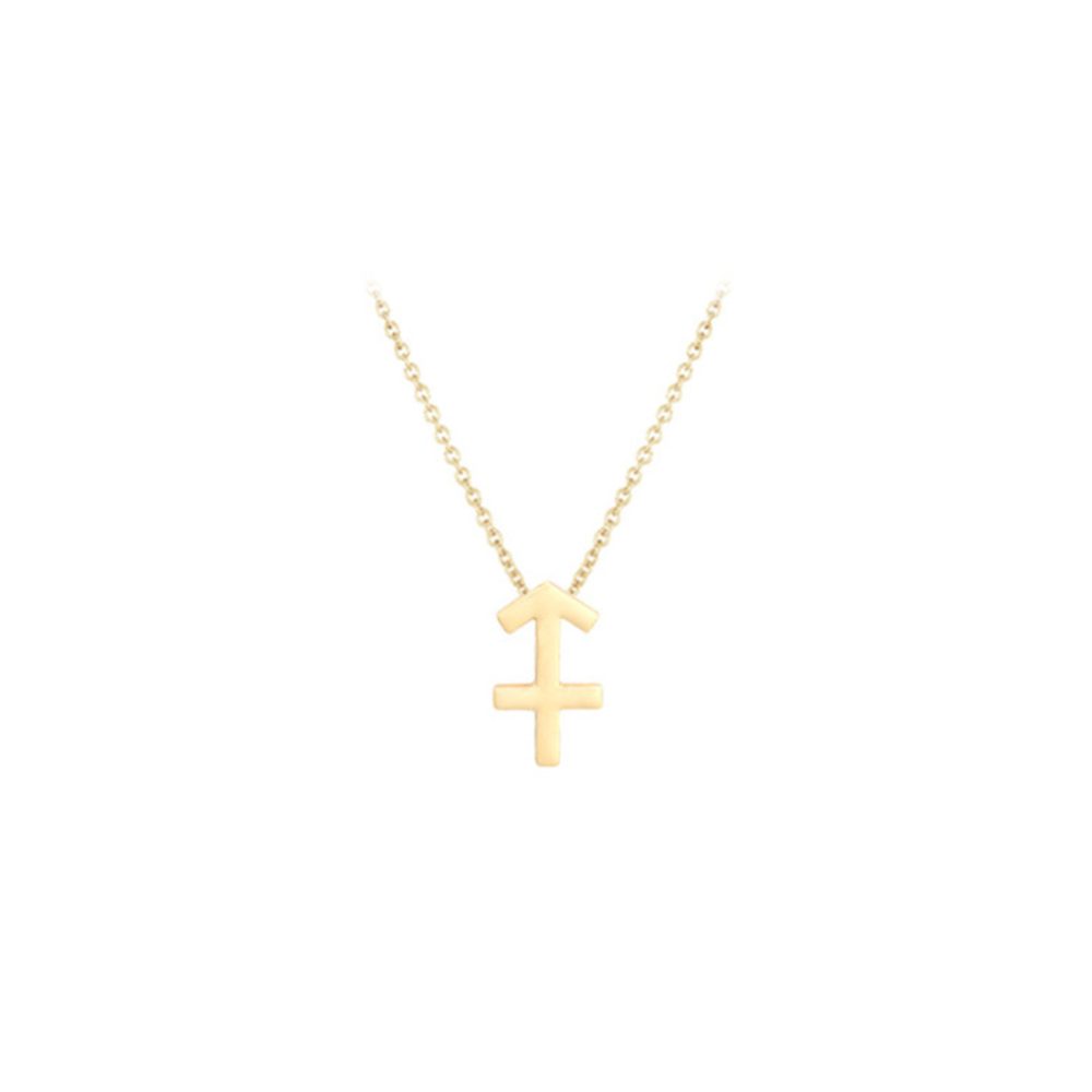 Náhrdelník JVD SVLN0195XH2GOST STŘELEC stříbrný