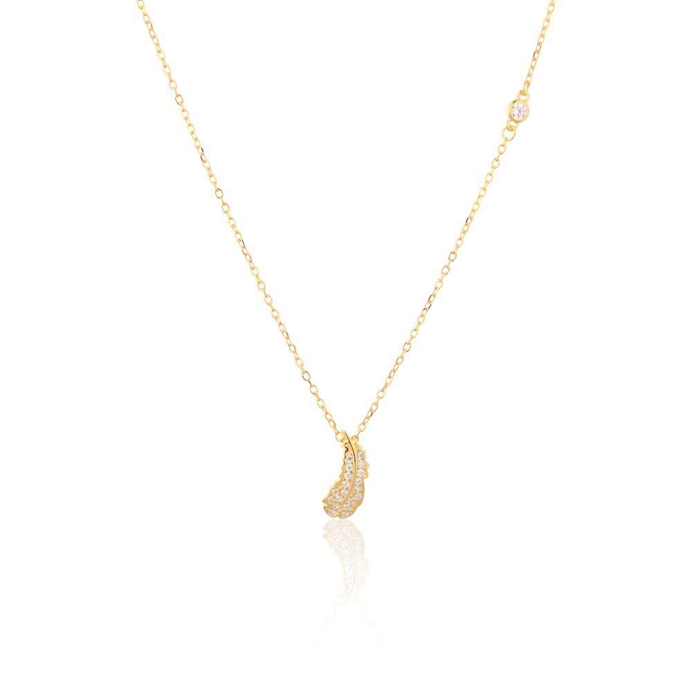 Náhrdelník JVD SVLN0300XE9GO42 stříbrný