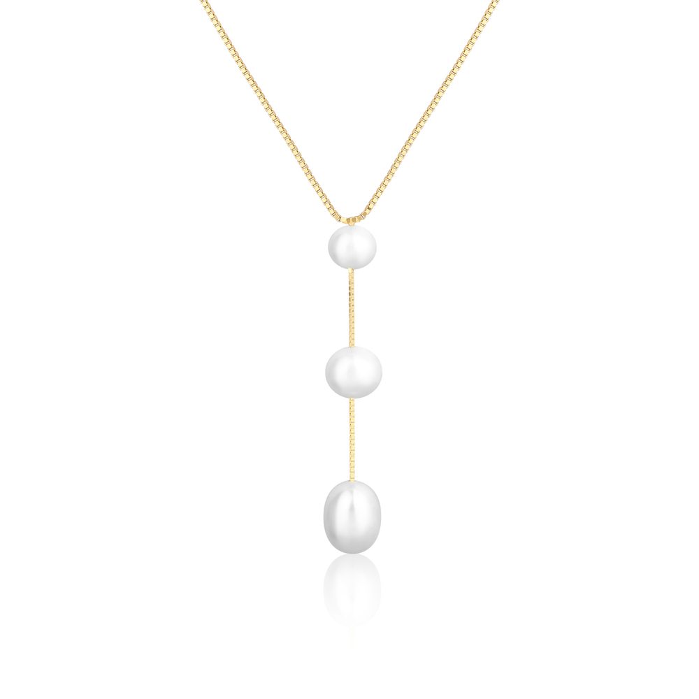 Náhrdelník JVD SVLN0353XD2GP45 stříbrný