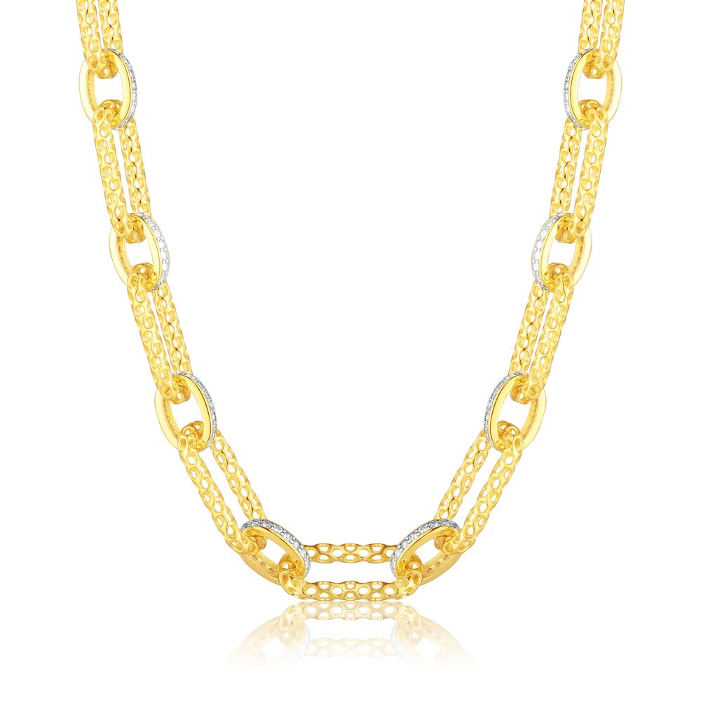 Náhrdelník JVD SVLN0936S75BK45