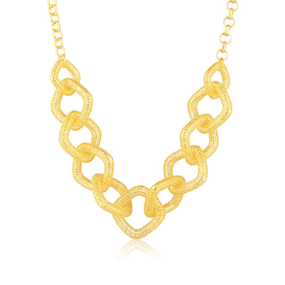 Náhrdelník JVD SVLN0937S75GO45