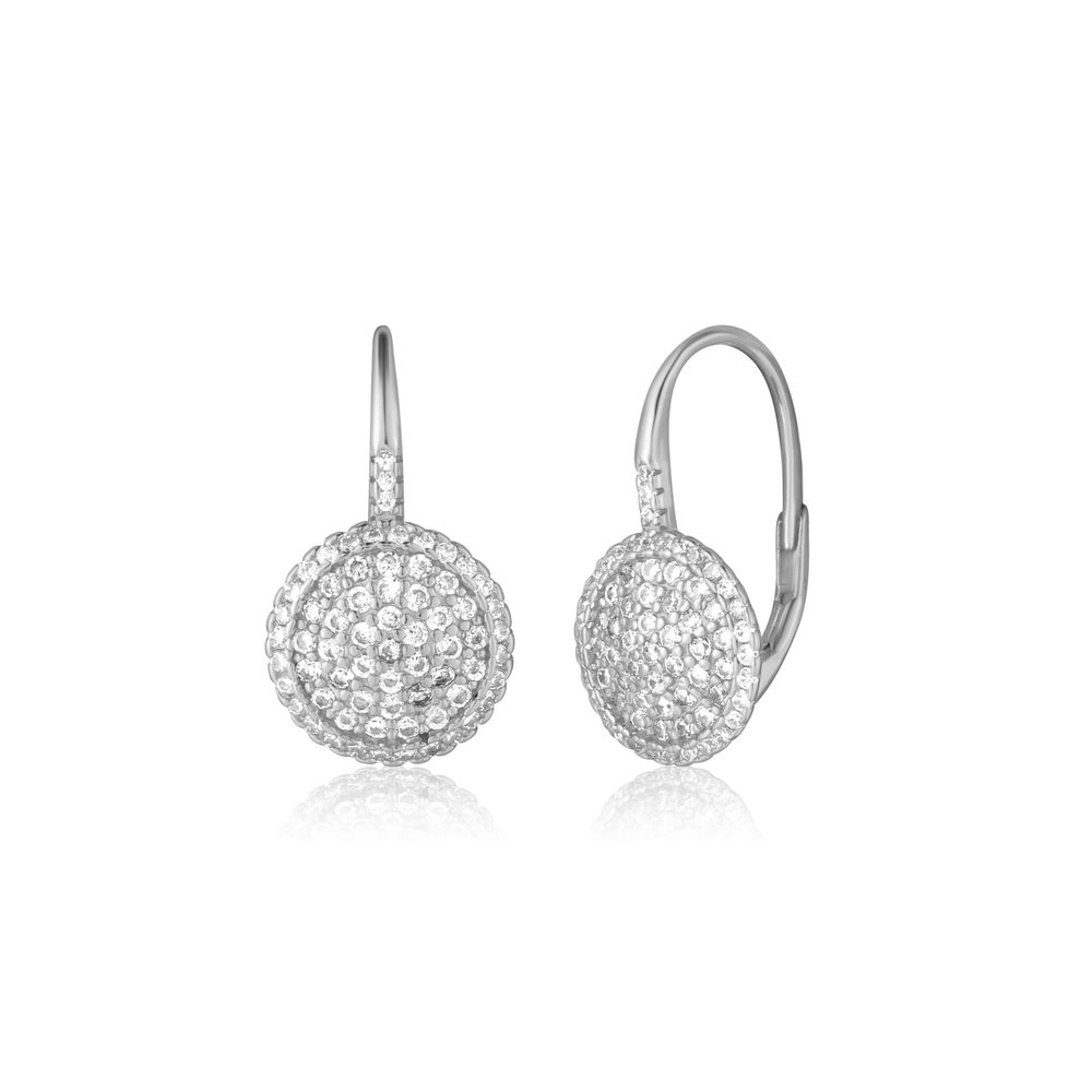 Náušnice JVD SVLE3192XH2BI00 stříbrné