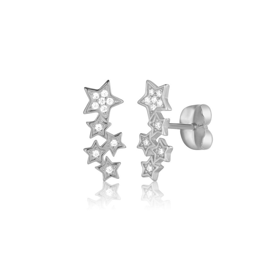 Náušnice JVD SVLE3241XK7BIPU stříbrné