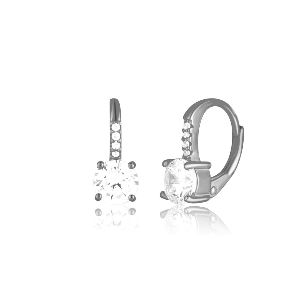 Náušnice JVD SVLE3259X86BI00 stříbrné