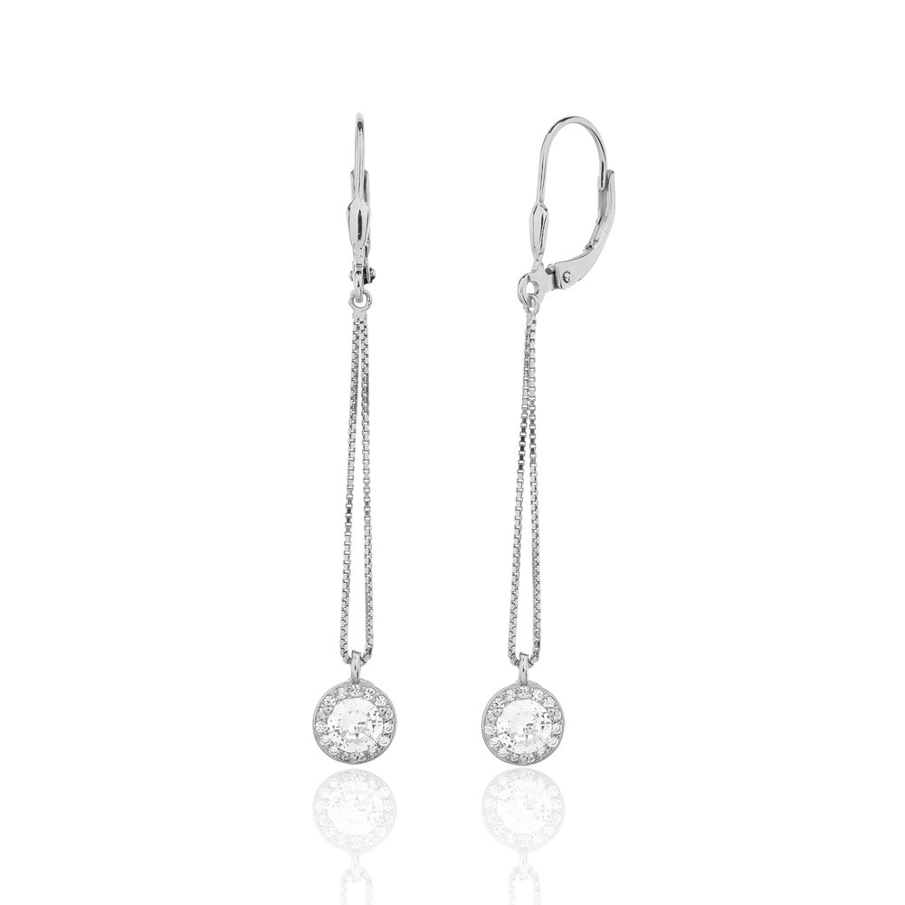 Náušnice JVD SVLE3413XJ6BI00 stříbrné