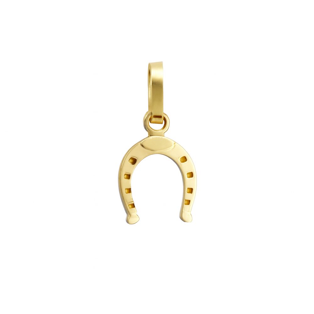 Zlatý 585/1000 přívěs Podkova TU-4017