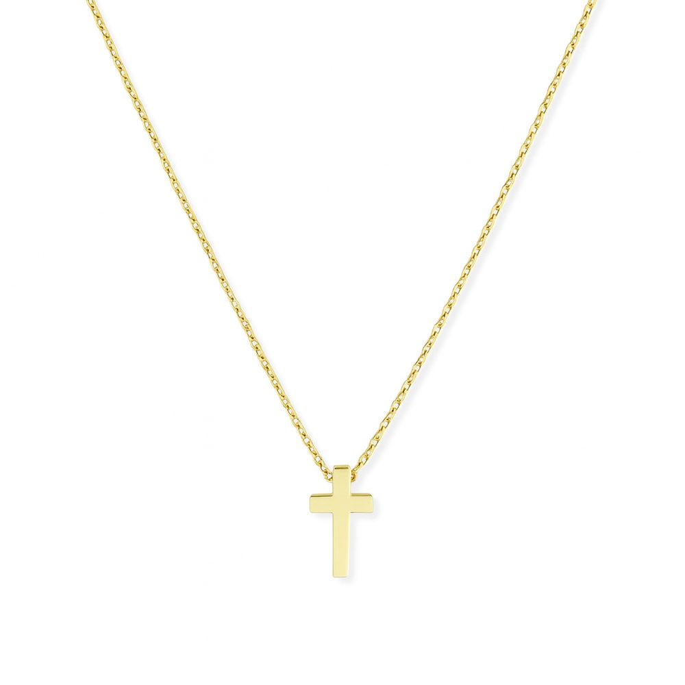 Zlatý náhrdelník s křžkem