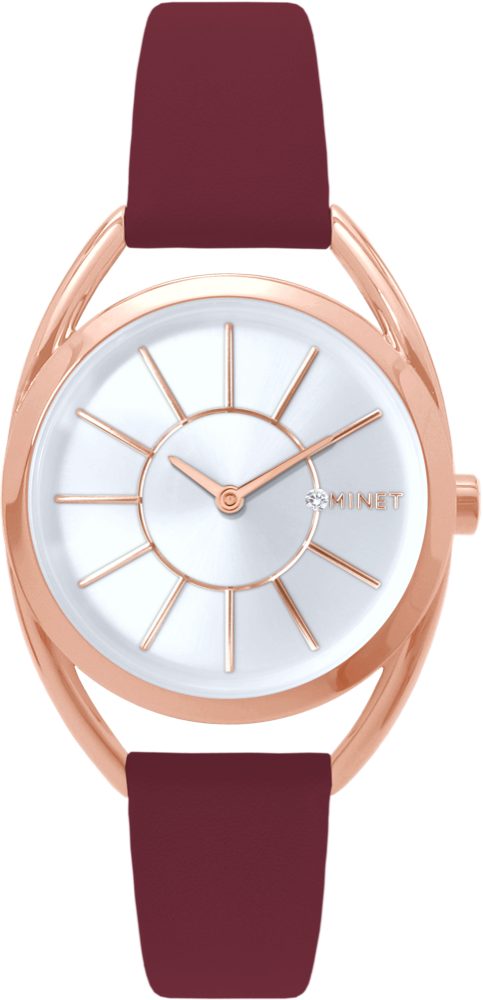 MINET Rose gold dámské hodinky ICON PINK MWL5241