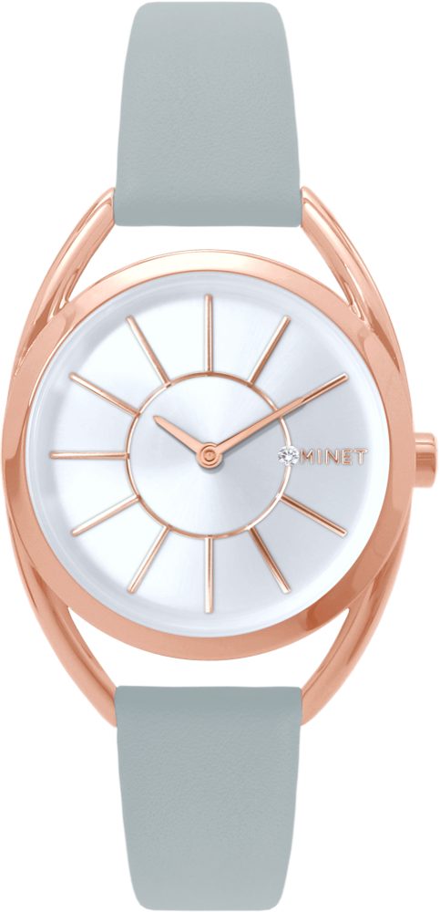 MINET Rose gold dámské hodinky ICON PINK MWL5242