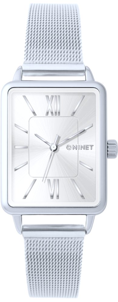 MINET Stříbrné dámské hodinky SIENA MWL5412