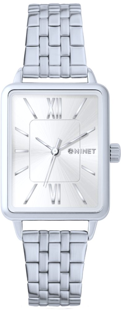 MINET Stříbrné dámské hodinky SIENA MWL5413