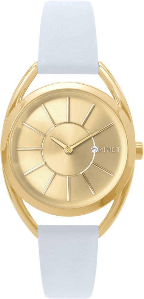 MINET Zlaté dámské hodinky ICON GOLD MWL5251