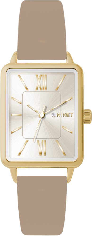 MINET Zlaté dámské hodinky SIENA MWL5421