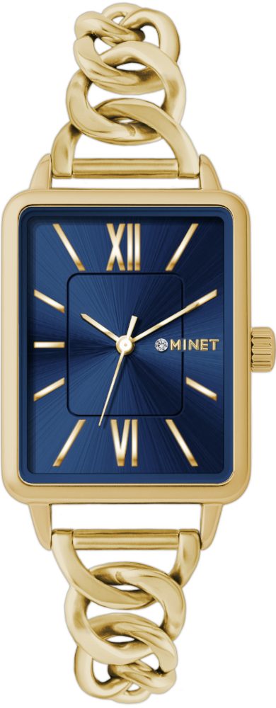 MINET Zlato-modré dámské hodinky SIENA MWL5430