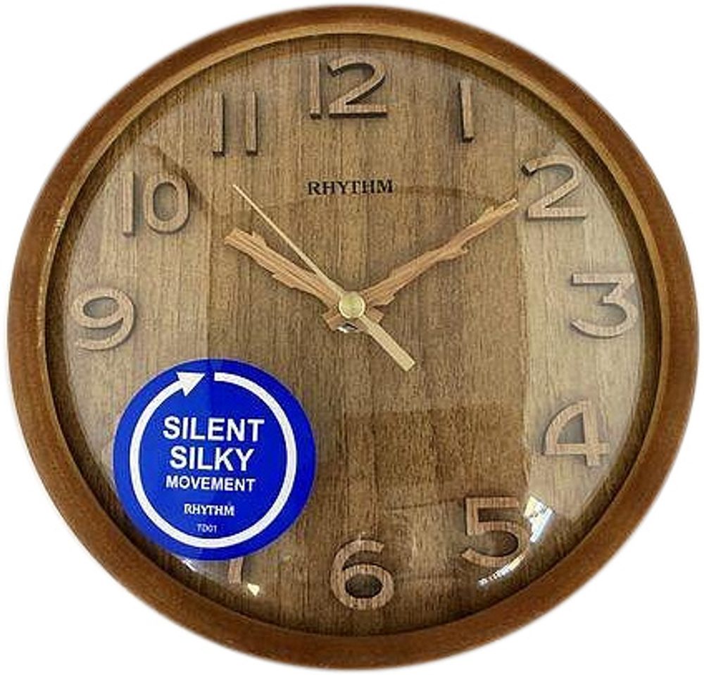 Hodiny Rhythm CMG145NR06 - nástěnné nebo stolní hodiny s tichým chodem